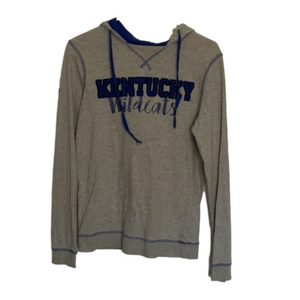 Stadium Athletics KENTUCKY WILDCATS Long Sleeve Hooded Tee
